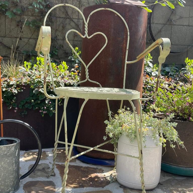 Bistro Chair (Green), France, Vintage