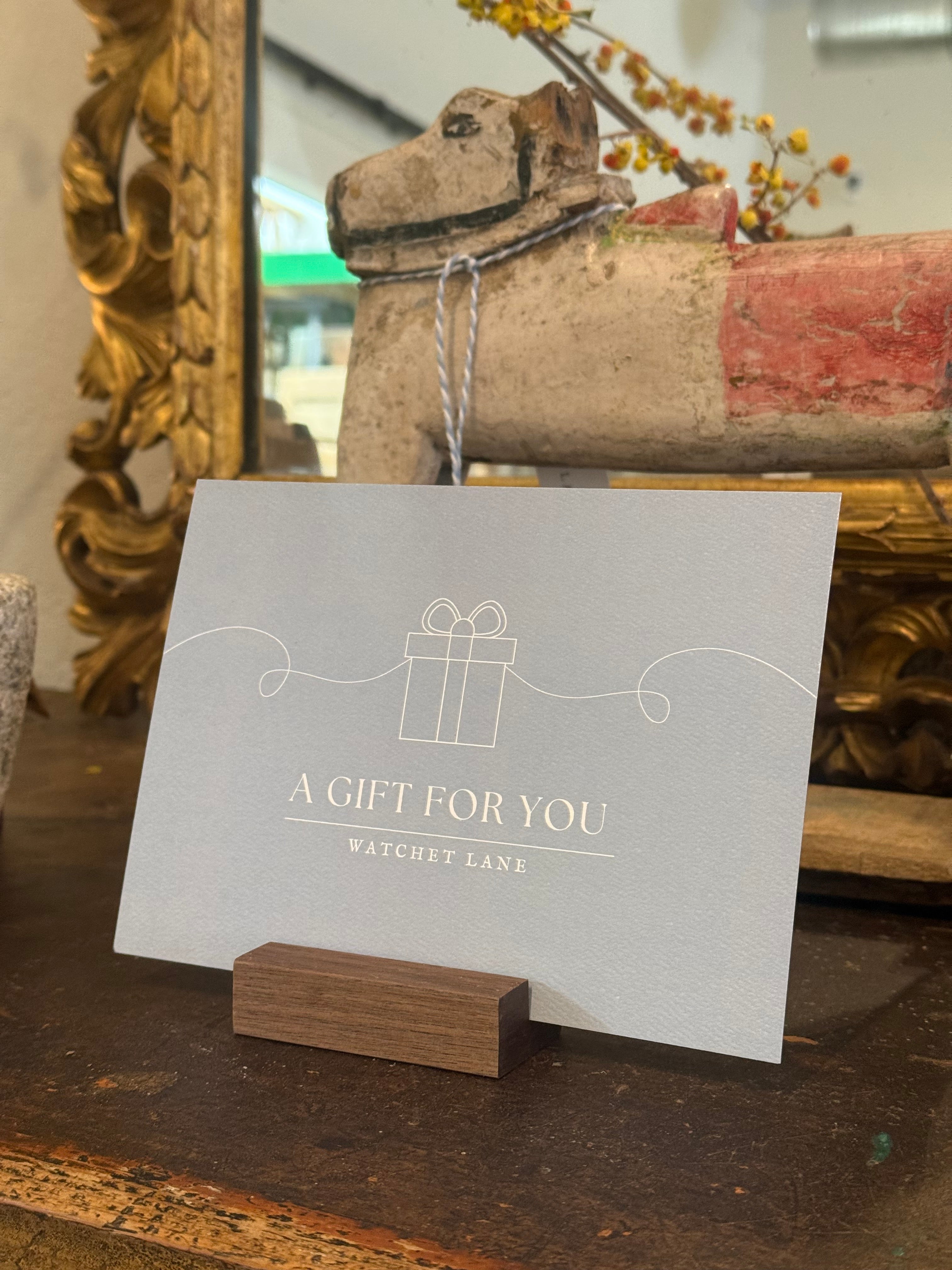 Watchet Lane Digital Gift Card