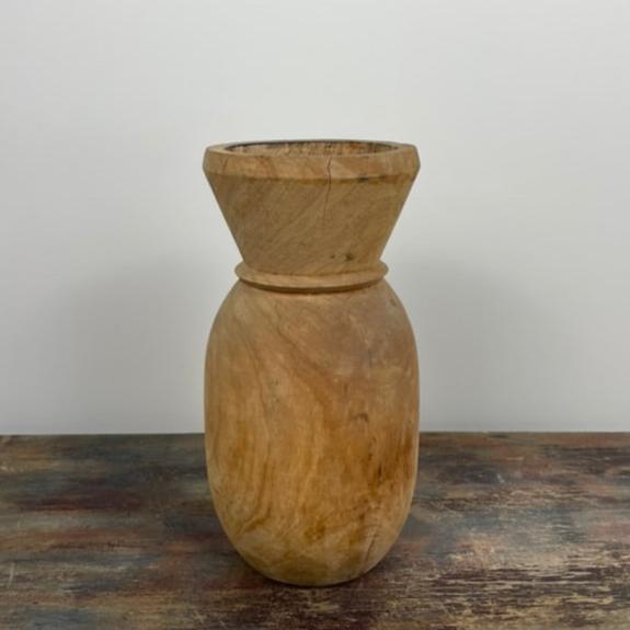 Teak Water Pot